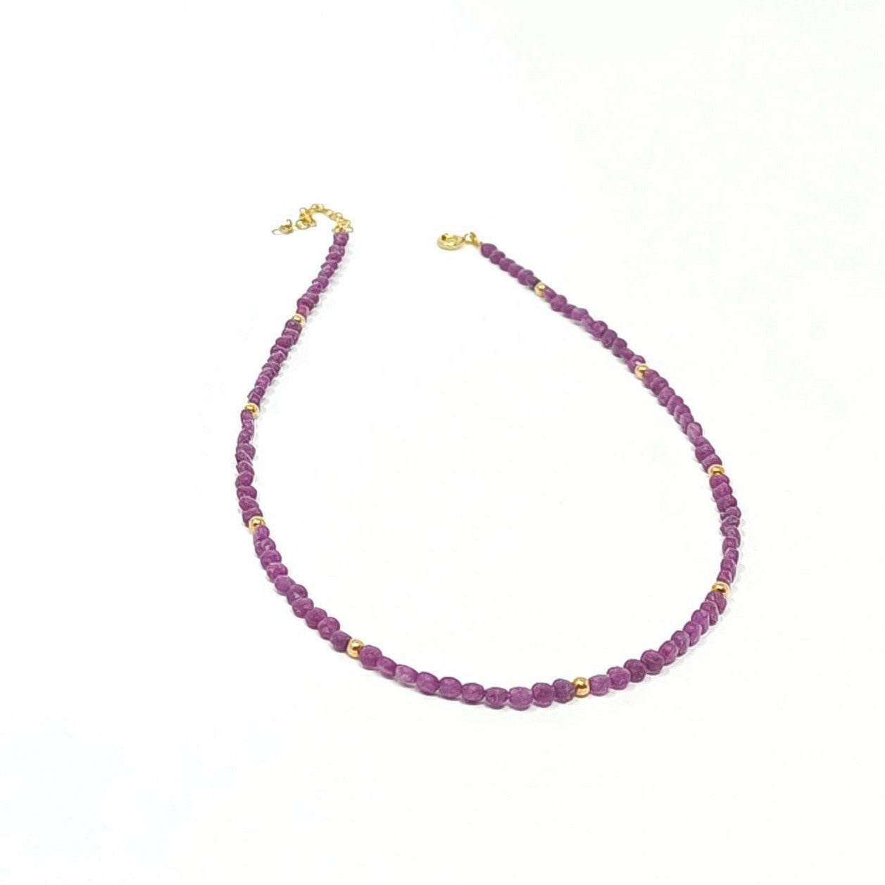 Gargantilla collar rubí - Mooncolors.es