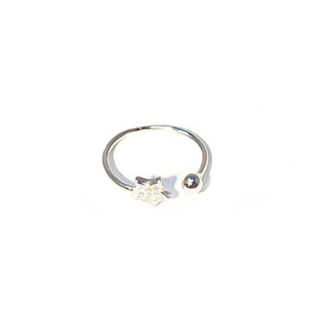 Anillo de plata ajustable