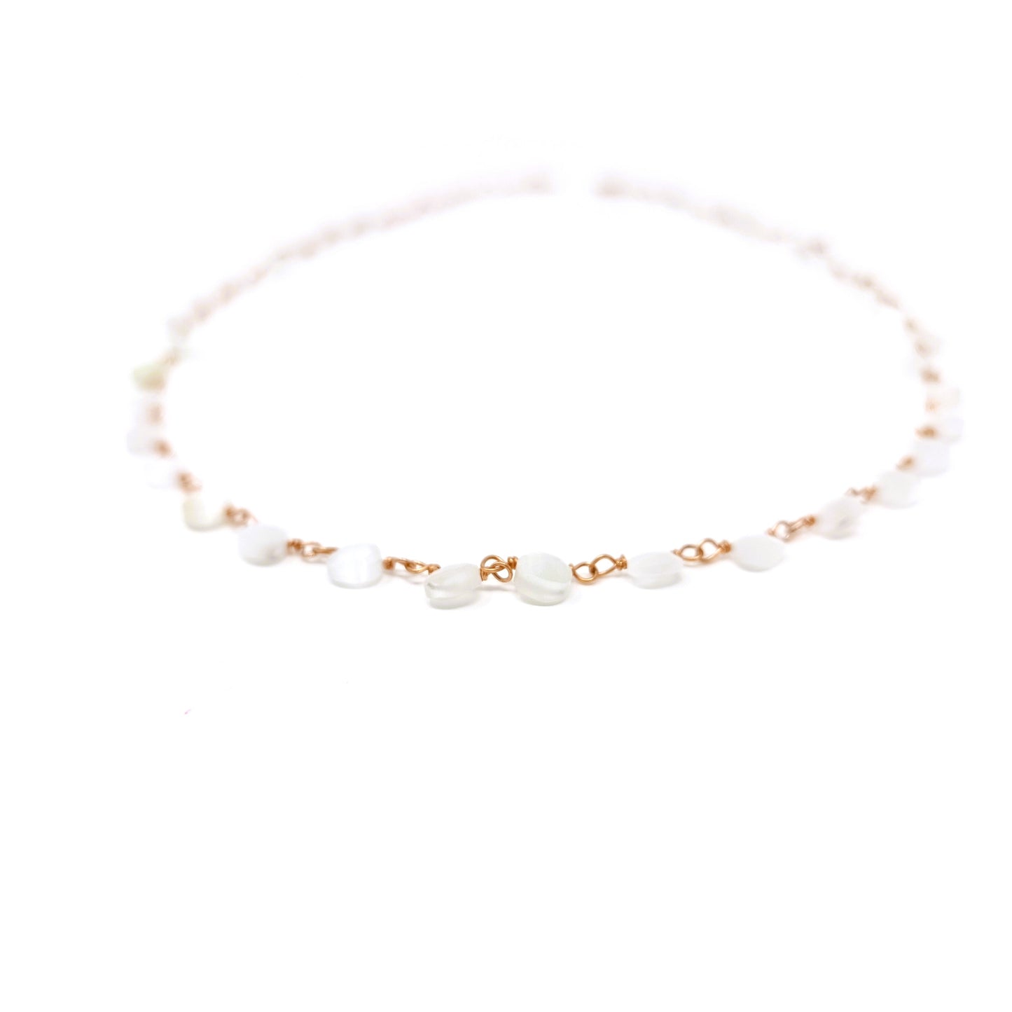 Collar de plata con piedra luna - Mooncolors.es