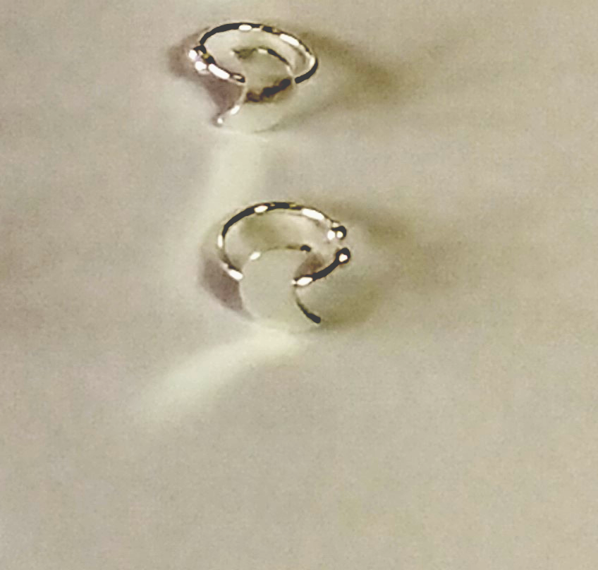 Pendientes de plata sin perforación - Ear Cuff